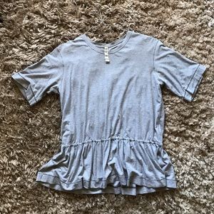 Lululemon Peplum Hem Top